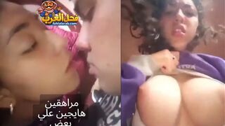 الشاب المصري مع حبيبته المراهقة يمتعه بوس شفايق ونيك في الكس Porn egyptian sex